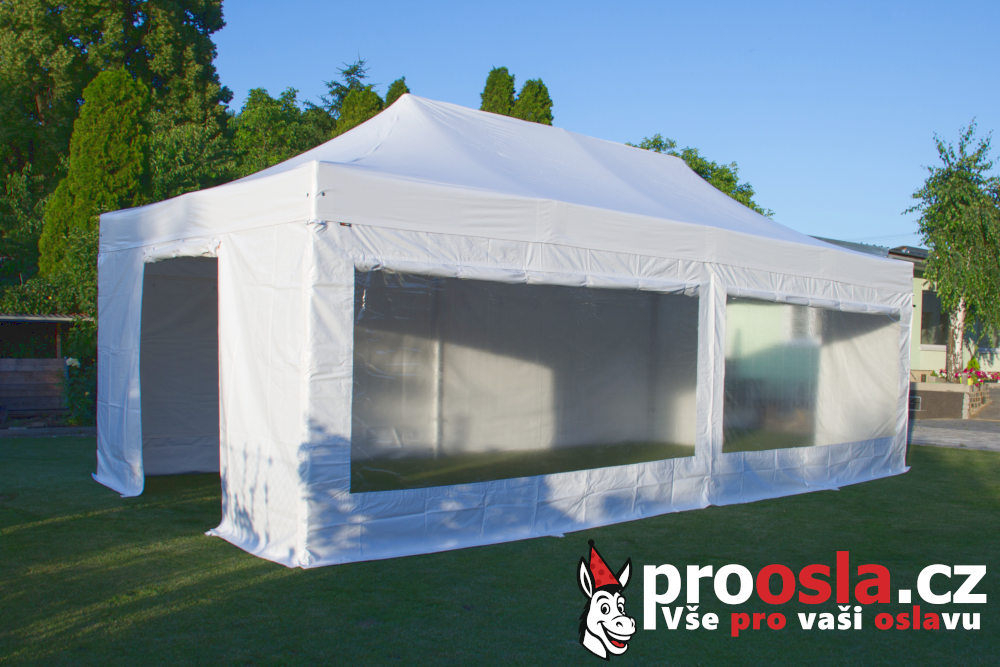 Nůžkový párty stan 4x8m