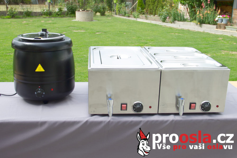 Chafingová nádoba/ohřívač