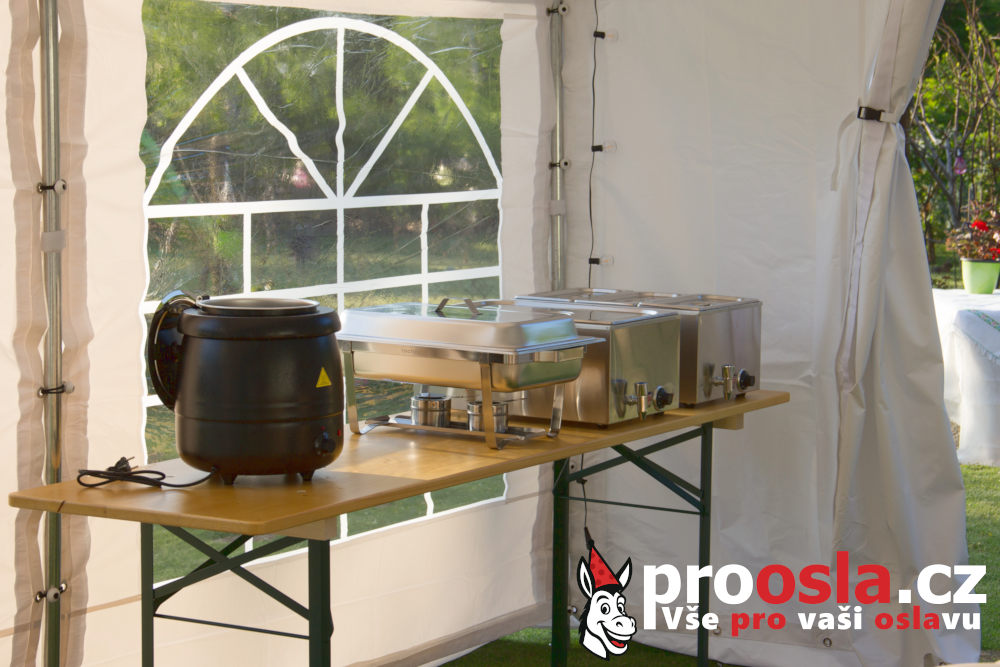 Chafingová nádoba/ohřívač