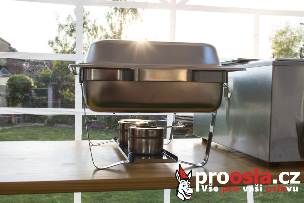 Chafingová nádoba/ohřívač